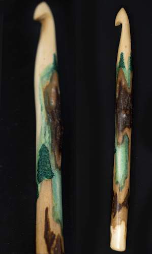 Watercolor Forest Hook, 15mm