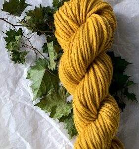 LUXE YARN, WILD GRAPE LEAVES (BULKY)