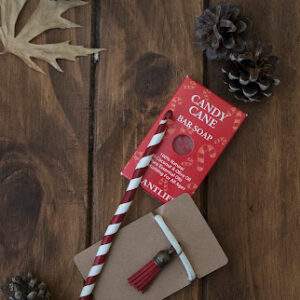 6MM CANDY CANE HOOK & TASSEL SET