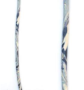 Grey Blue & Purple Swirl Hook, 4mm