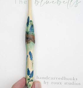 Bluebells on Special Shape Ergo Hook