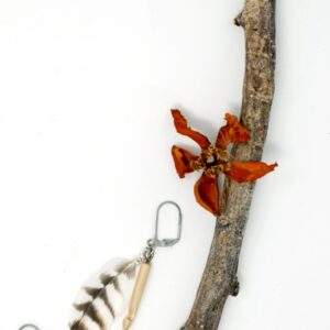 HOOK AND FEATHERS EARRINGS