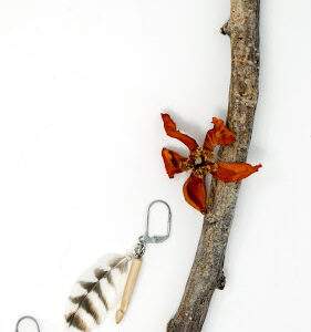 Feather Hook Earrings, small