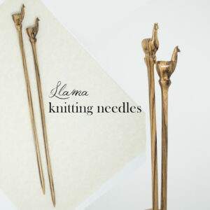 Llama Knitting Needles US9