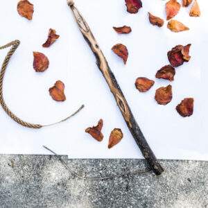 Winding Carved Camphor 14mm