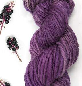 1 SKEIN POKEBERRY (solar DYED) (BLKY)